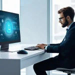 다크웹에서 거래되는 개인정보 - **Digital Identity as Valuable Assets**
    "A diverse adult individual, dressed in smart business-c...