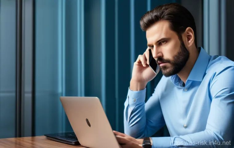 사회공학적 해킹 기법 - **Prompt: "A street-level scene in a bustling Spanish city. In the foreground, a neatly packaged, ge...